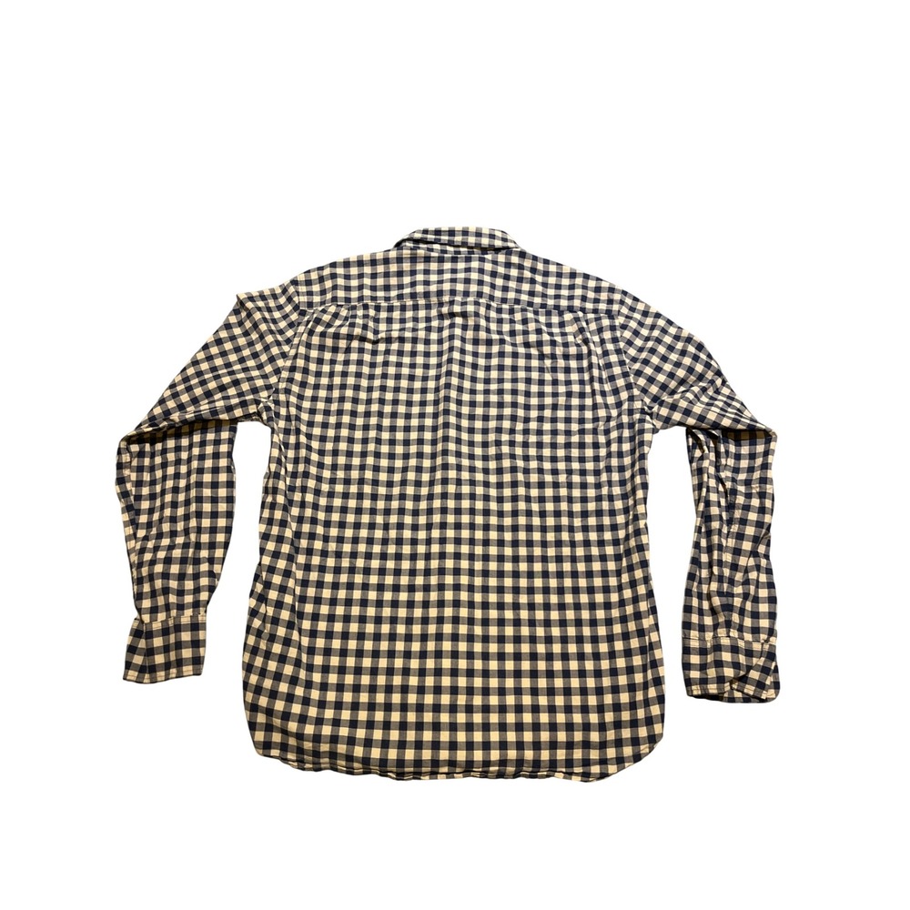 J Crew Mercantile Flex Slim Fit Gingham Check Button Down Shirt Mens XL - Picture 2 of 8